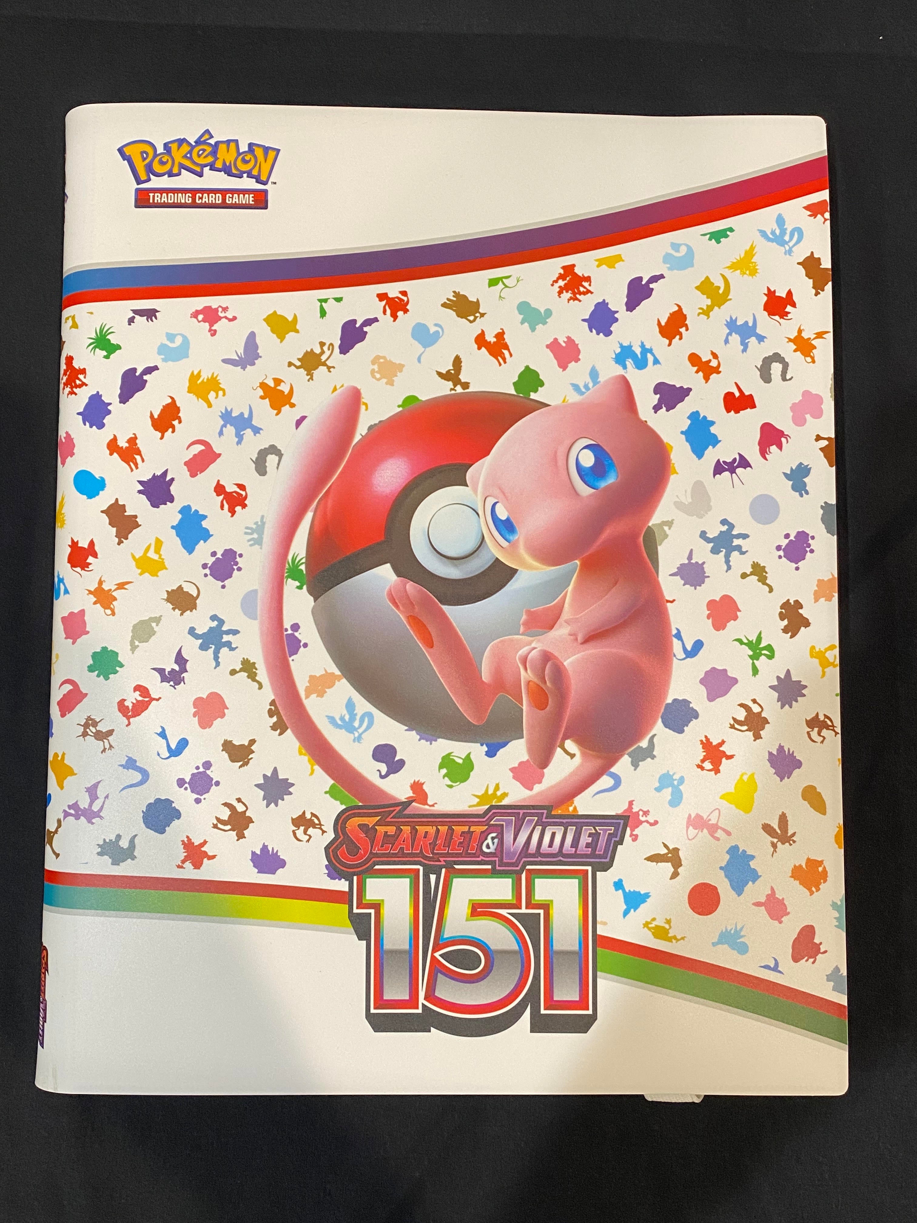 Pokemon — Scarlet & Violet 151 Common, Uncommon & Holo Set in Folder — Near Mint