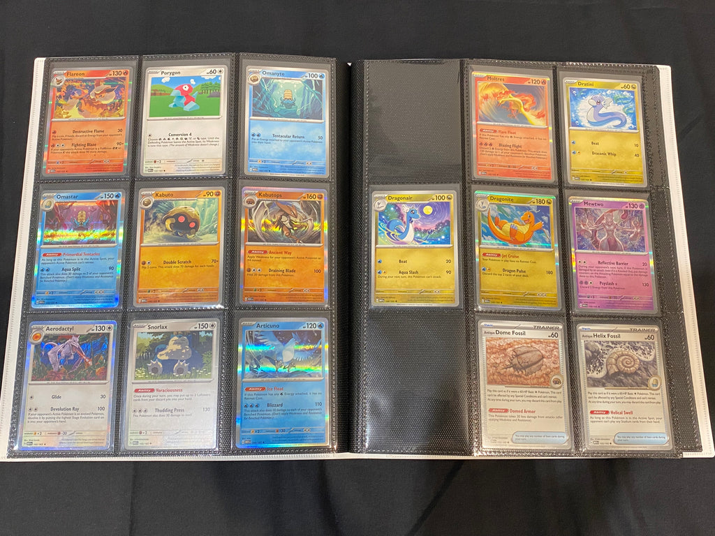 Pokemon — Scarlet & Violet 151 Common, Uncommon & Holo Set in Folder — Near Mint