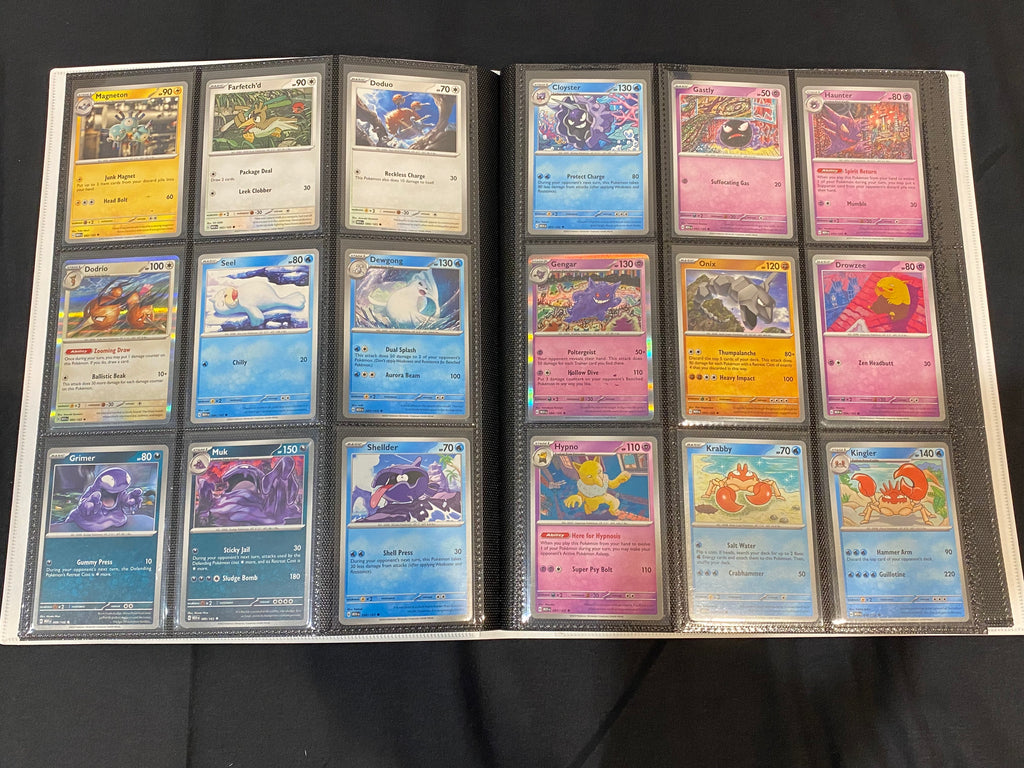 Pokemon — Scarlet & Violet 151 Common, Uncommon & Holo Set in Folder — Near Mint