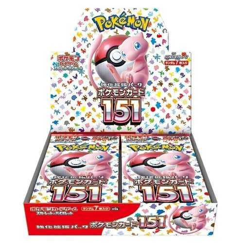 Pokemon — 151 Booster Box Sealed — SV2A — Japanese