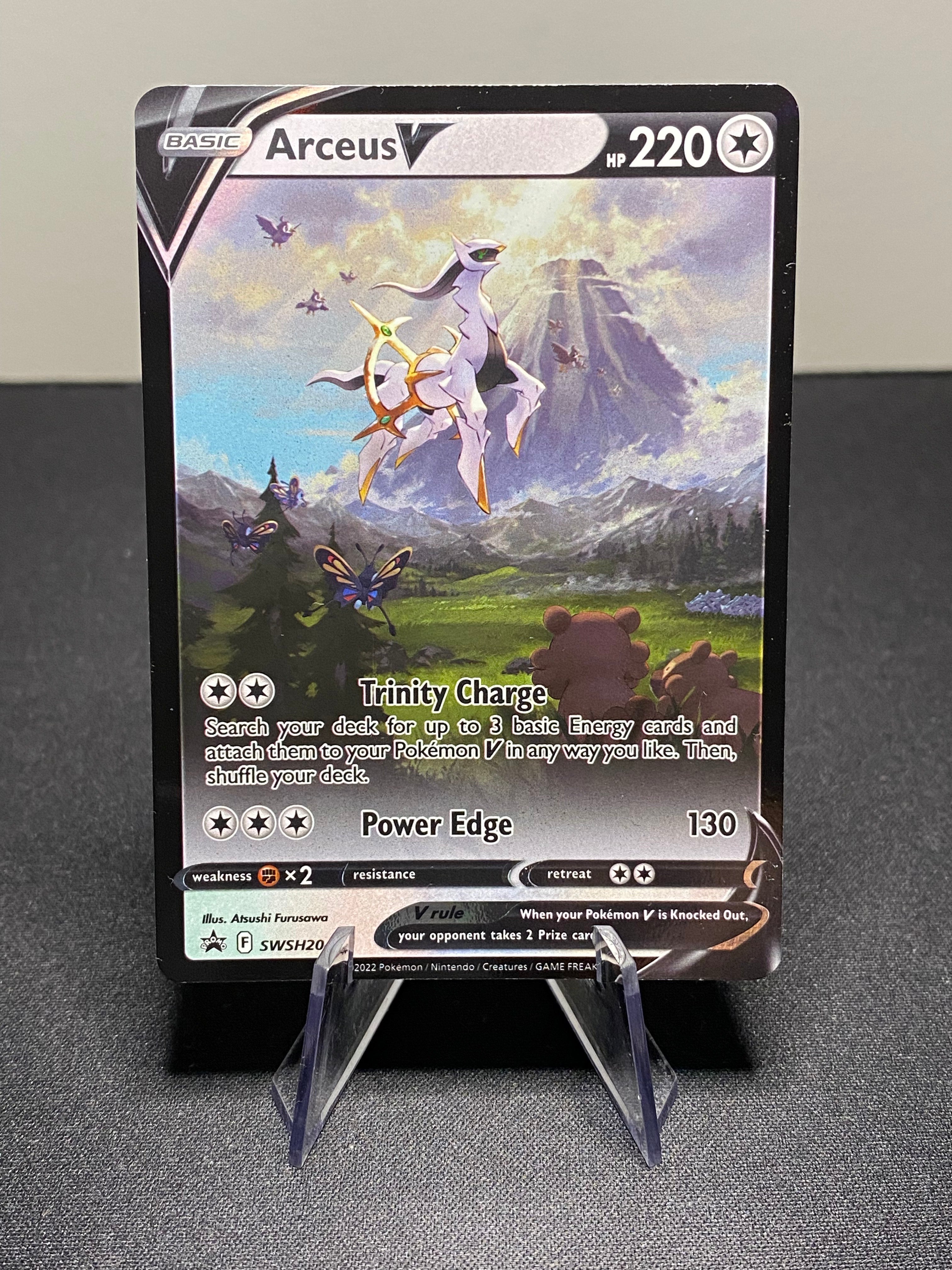Pokemon — Arceus SWSH204 Promo — Near Mint