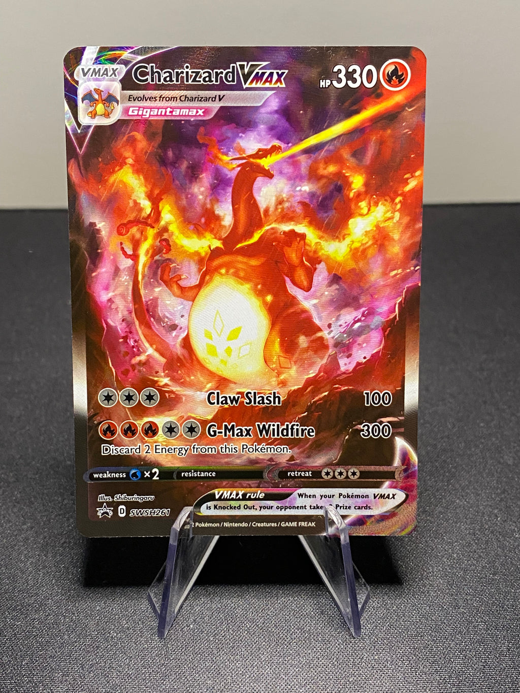 Pokemon — Charizard SWSH261 UPC Promo — Near Mint