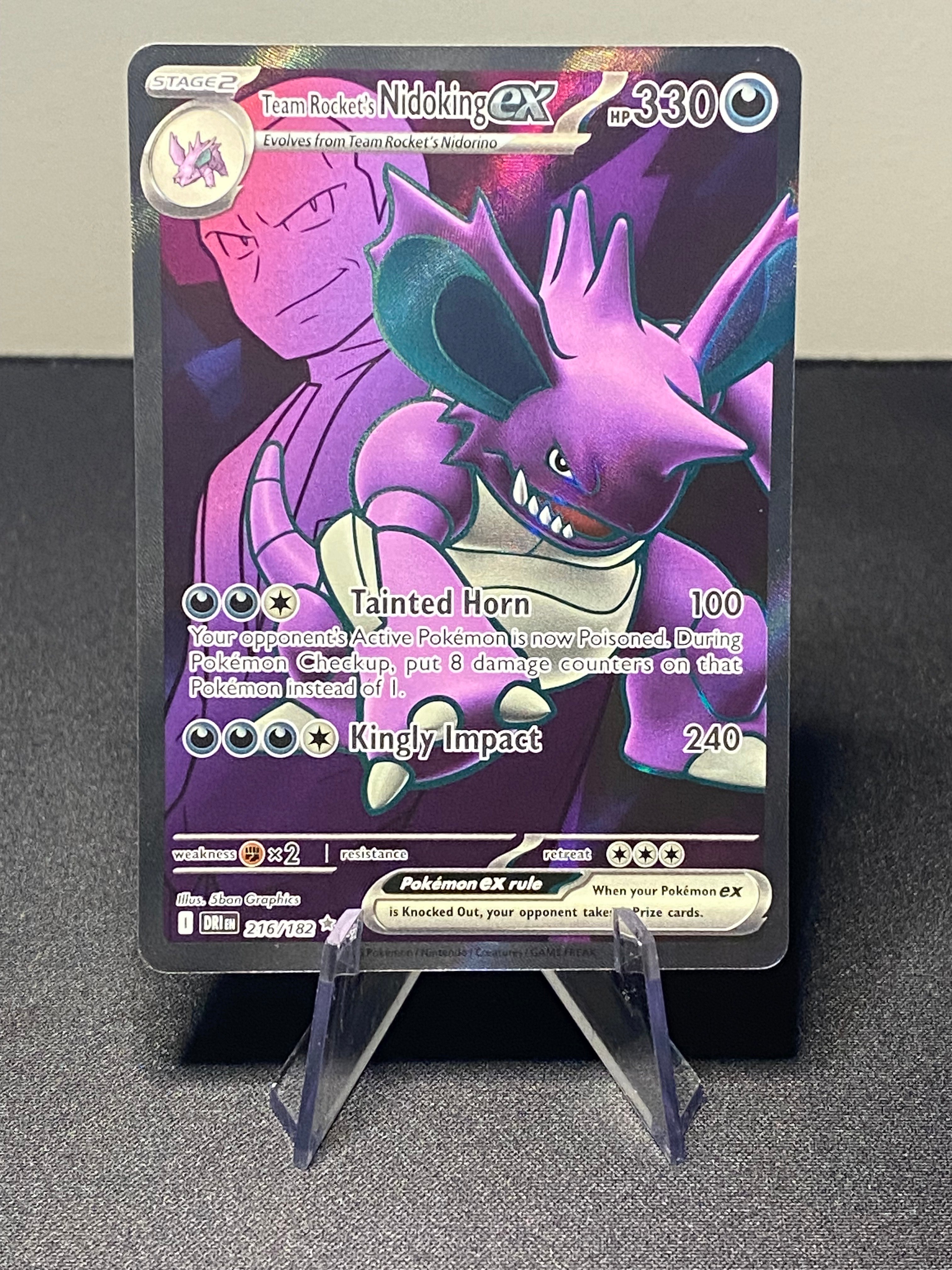 Pokemon — Nidoking Destined Rivals 216/182 — Near Mint